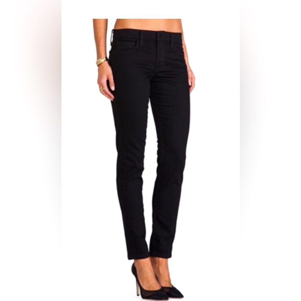 JOE'S Black Lynden Straight Ankle Fit